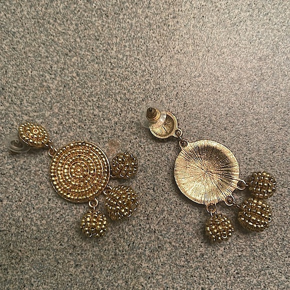 Festive Chunky Earrings - Picture 3 of 4